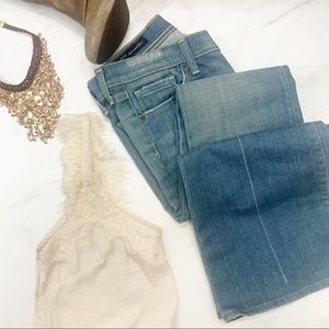 Citizens of Humanity low waist flair denim